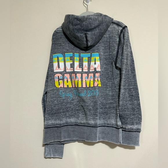 delta gamma spring formal 2013 zipper jacket Size Medium - Picture 2 of 8